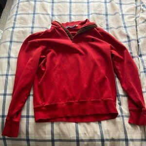 Men’s Ralph Lauren Red V-Neck Sweater